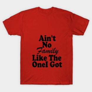 Ain't No Family Like The One I Got T-Shirt